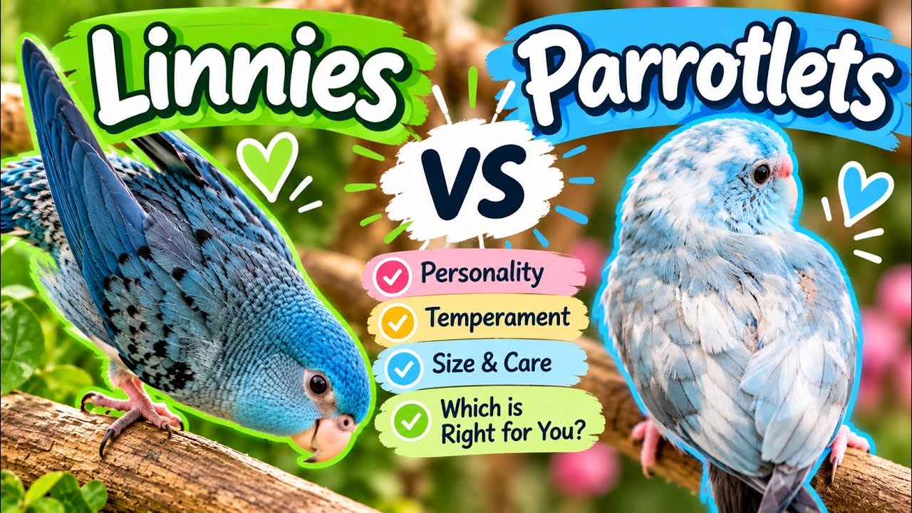 Who Will Fly Into Your 🩵 #Linnie VS #Parrotlet | #parrot_bliss #parrot #birds
