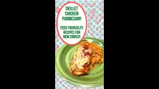 SKILLET CHICKEN PARM!  #SHORTS