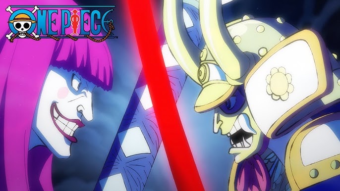 One Piece episode 1058: Zoro fights King, Kazenbo sets everything on fire,  and a mysterious woman plays the shamisen