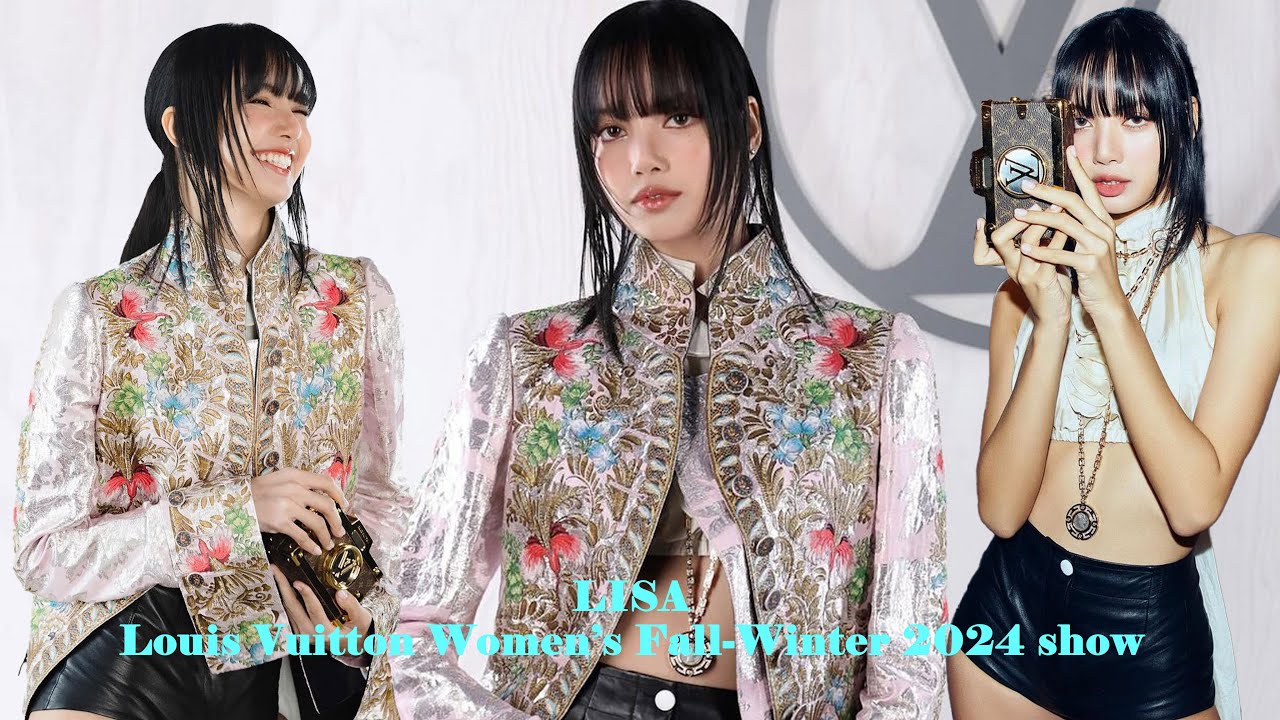 LISA at Louis Vuitton Women’s Fall Winter 2024 show - Paris Fashion Week