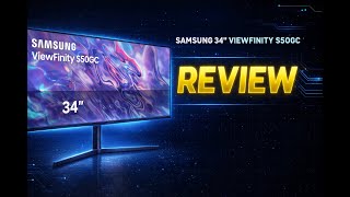 Review - SAMSUNG 34" ViewFinity S50GC Series Ultra-WQHD Monitor, 100Hz, 5ms, HDR10, AMD F