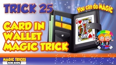 Signed Card To Wallet - Self Working - Use Any Wallet - Easy Card Tricks Revealed