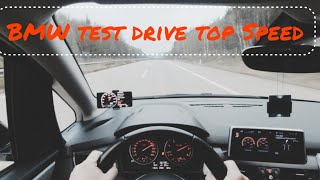 BMW test drive fop speed f45 f46 2e