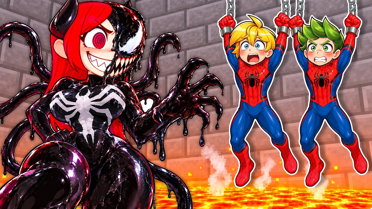 Siamo stati RAPITI dalle ragazze VENOM Su Minecraft!