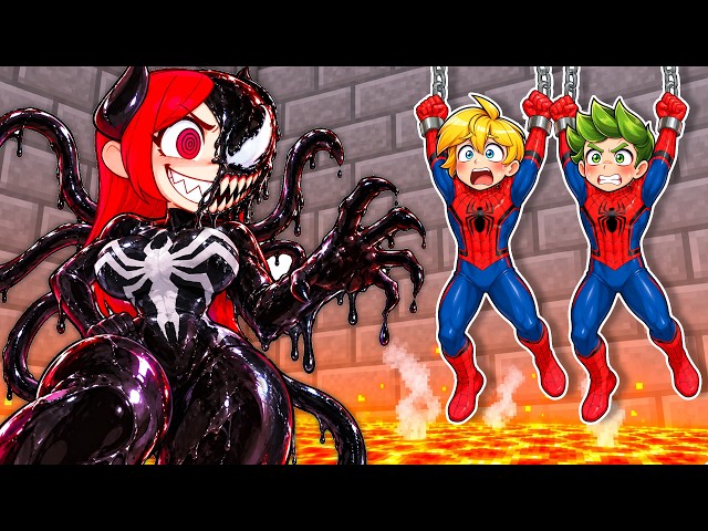 Siamo stati RAPITI dalle ragazze VENOM Su Minecraft!