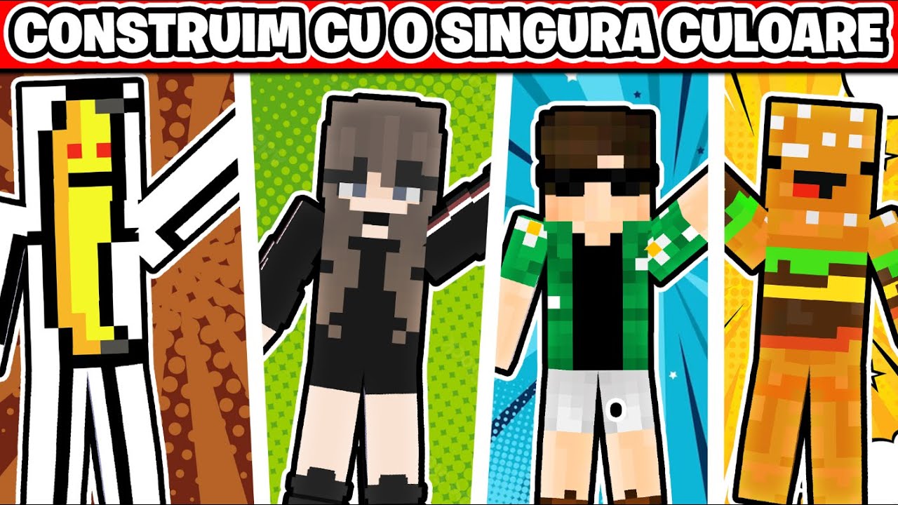 CONSTRUIM CU O SINGURA CULOARE!