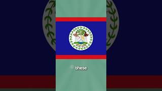 Design of Belize flag...#shorts
