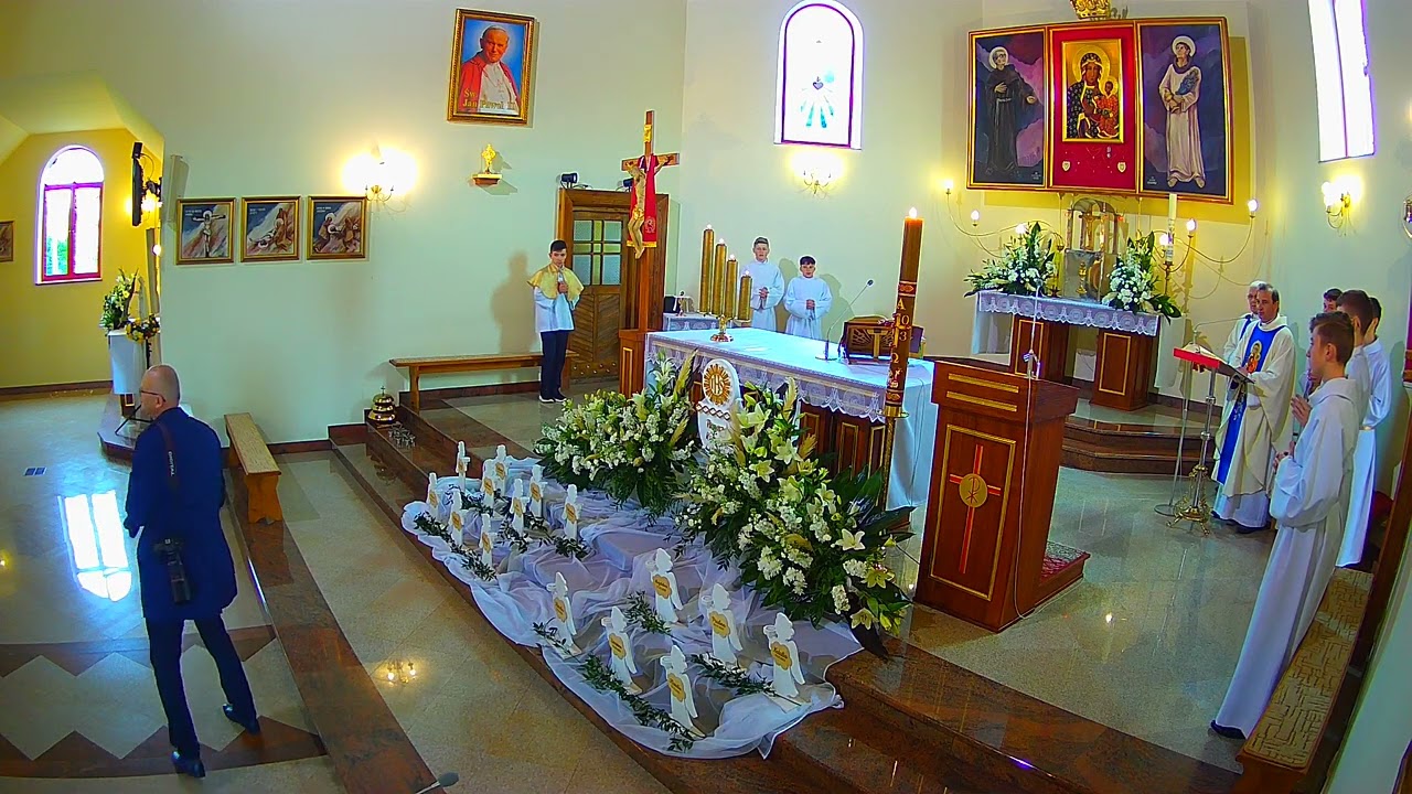 Parafia Majdan Łętowski - 2023.05.07 - Uroczystość Pierwszej Komunii Świętej