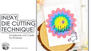 Inlay Die Cutting Technique | Scrapbook com Cards For Kindness