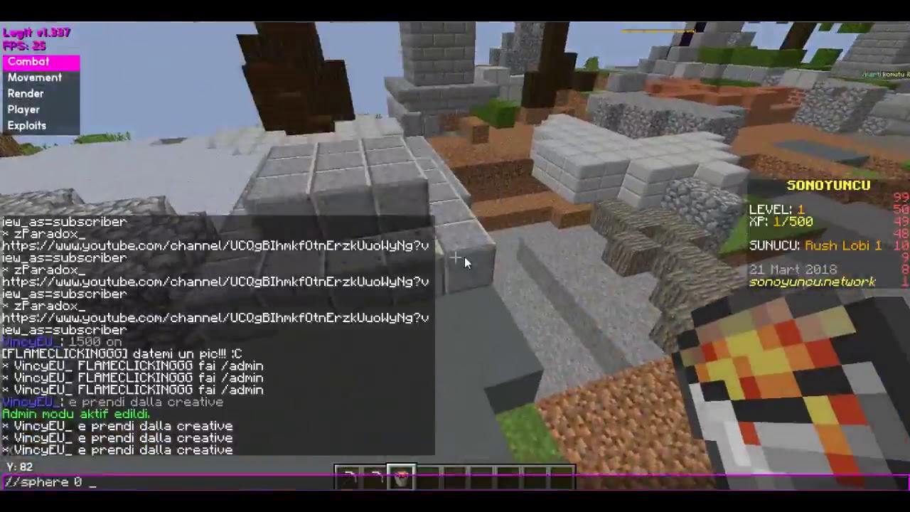 Grief #9: SonoYuncu (eu.sonoyuncu.network:25565) [1500 ON] /w Paradox, AllEyesOnMe