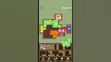 🏅 Puzzle Cats 867 😺🎧 Gameplay Walkthrough 🎮 #shorts #puzzlecats #puzzle #walkthrough #game #funny