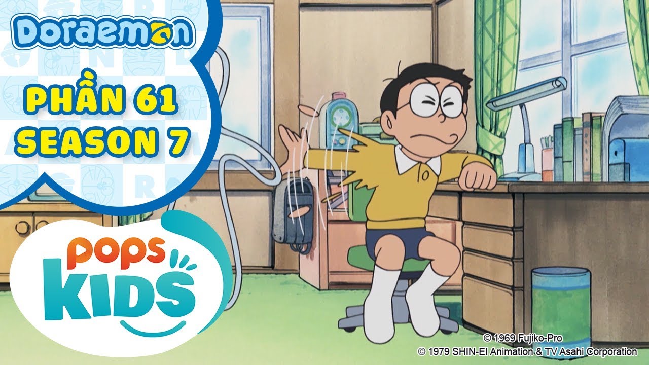 [S7] Tuyển Tập Hoạt Hình Doraemon - Phần 61 -Người Bạn Ốm Dài Của Nobita, Hồi Xưa Mẹ Cũng Như Nobita