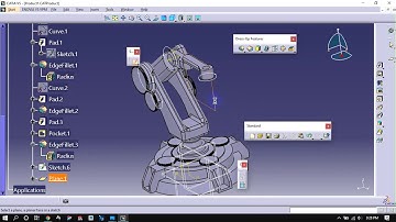 design and simulation of welding robotic arm video part 10