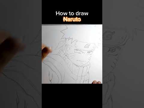 Can you draw Naruto?! 🤔😁 #anime #naruto #drawingtutorial