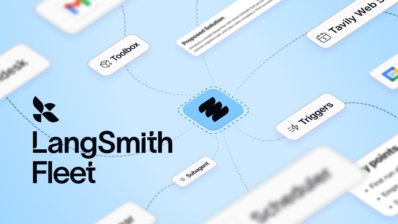 Introducing LangSmith Fleet: Agents for the whole company