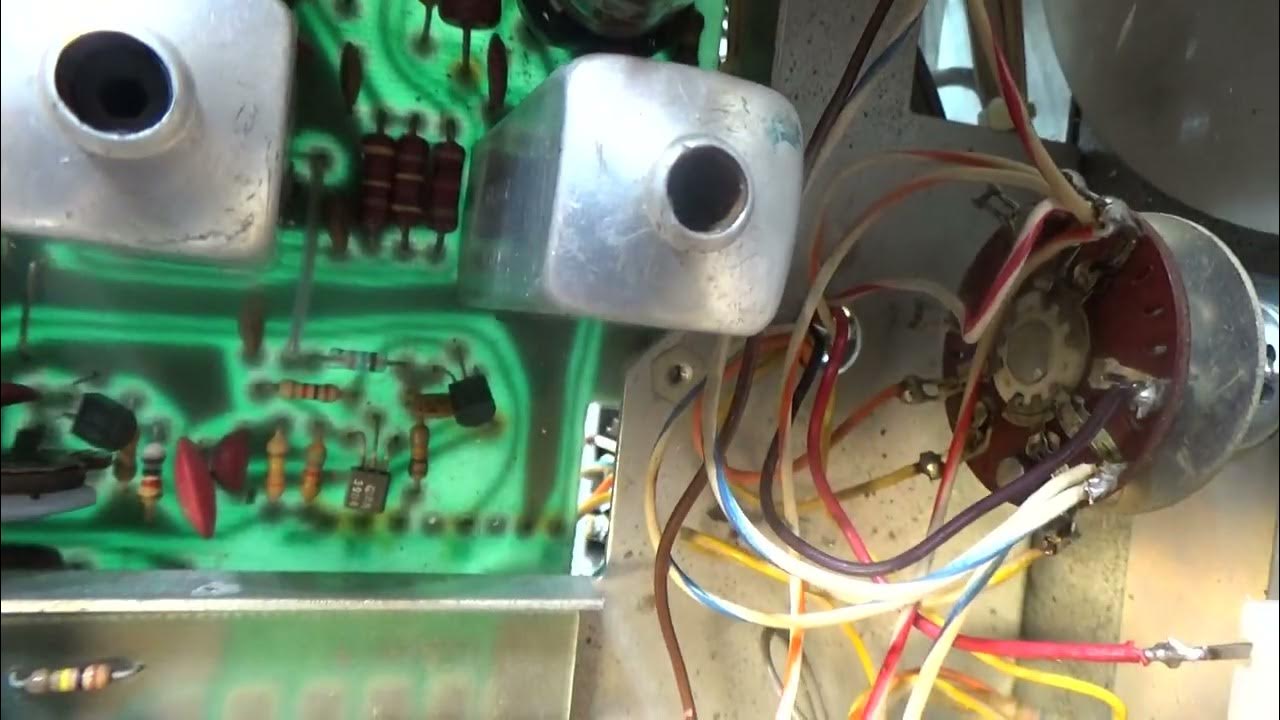 Tram D201A stock before VFO/manual transmit mods - YouTube