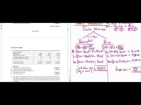 Management Accounting - Basic Variance Analysis Simplified - YouTube