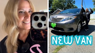 NEW VAN // HAIR DAY// WALMART