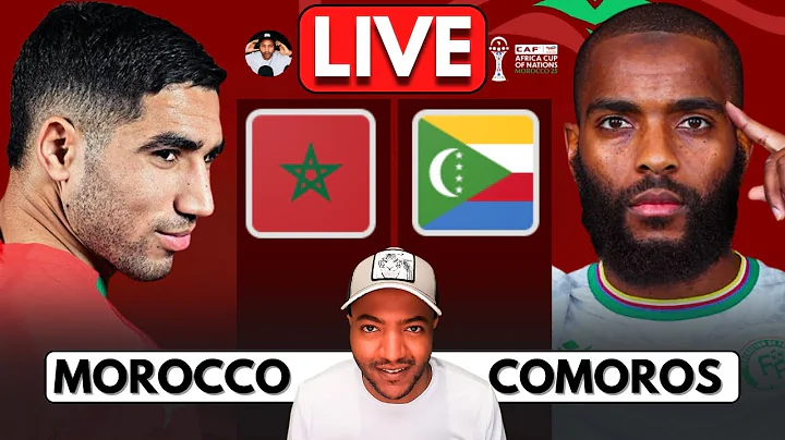 🔴 MOROCCO vs COMOROS LIVE | AFCON 2025 | WATCH ALONG