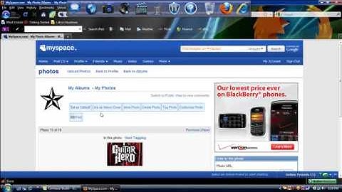 How To Change Your MySpace picture (Default)