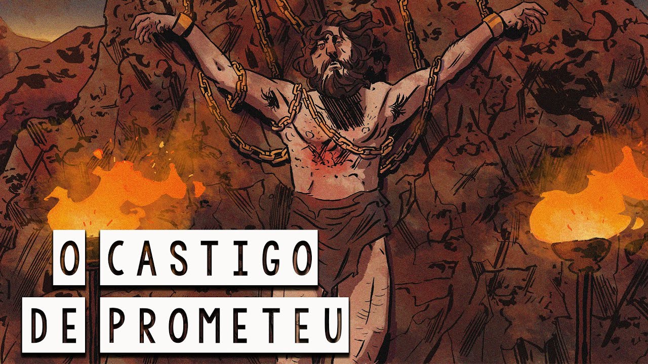 O Castigo de Prometeu A Criao da Humanidade   Mitologia Grega em Quadrinhos   Foca na Histria