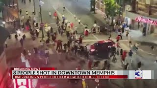 Eight injured in mass shooting in Downtown Memphis