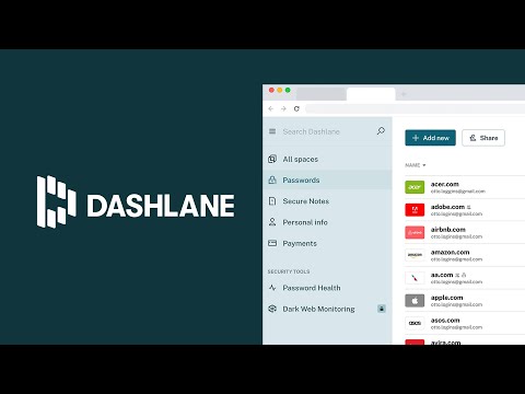 Wie funktioniert Dashlane? (Tutorial) Einfach Passwörter im Manager verwalten