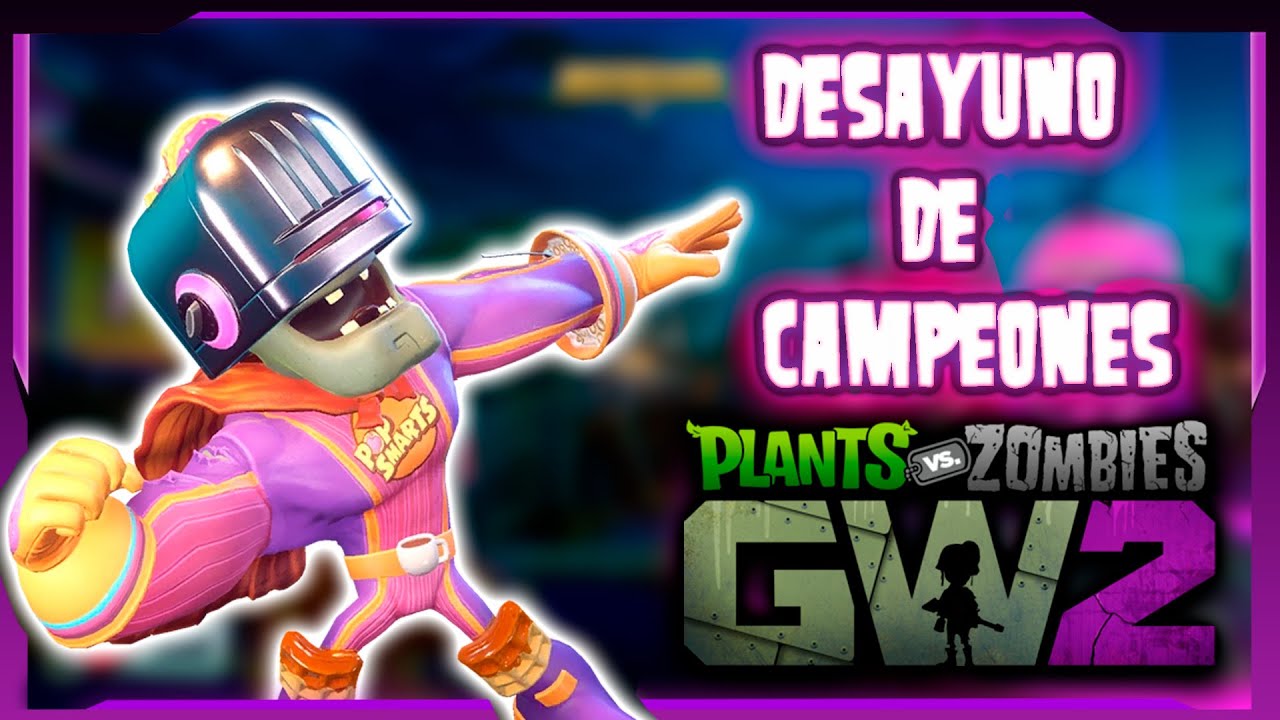 DESAYUNO CON CEREBROZ : PLANTAS VS ZOMBIES GARDEN WARFARE 2 GAMEPLAY EN ...