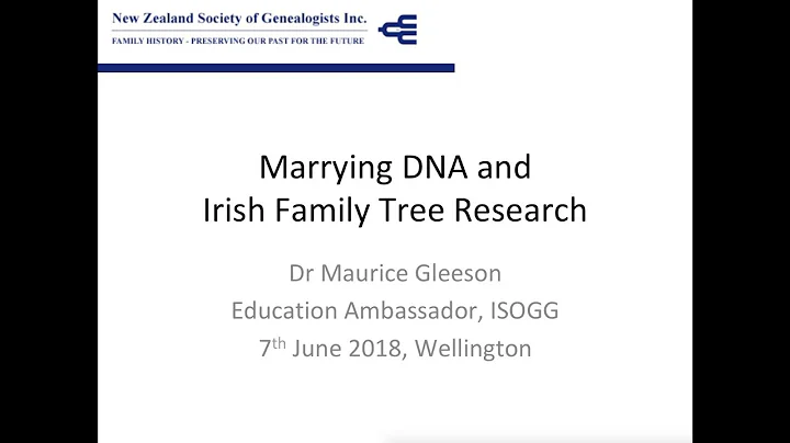 Marrying DNA & Irish Genealogy