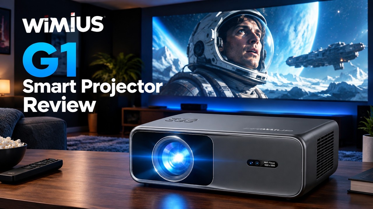 WiMiUS G1 Smart Projector Review | Best Projector for Home Theater