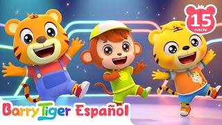 ✨ Canciones de Movimiento Divertidas para Niños 🎶 | Canciones Infantiles | BarryTiger