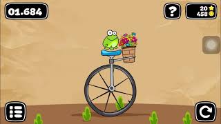 Tap The Frog Doodle - Level 37 fastest record 1,834 ms - 5 stars + Flower delivery badge earned (HD)
