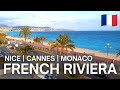 French Riviera |  Nice France | South of France | Winter Trip | Paris to Nice by train TGV | 4K HD