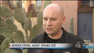 Border Patrol agent backs Trump as shutdown continues