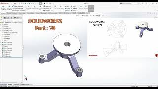 SolidWorks tutorial 3D Modeling: Part 70