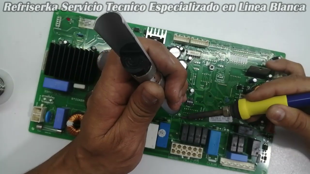 Como hacer conversión de Compresor Lg Inverter a Convencional sin retirar el modulo IPM
