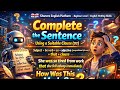So + Adjective + That | Structure & Examples | Complete the Sentence Using a Suitable Clause (02)