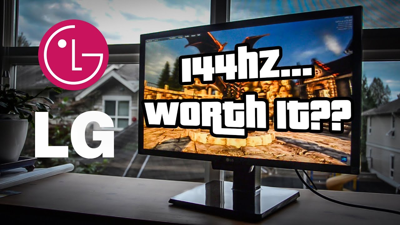LG 24GM77 Review (English) 144hz Gaming Monitor