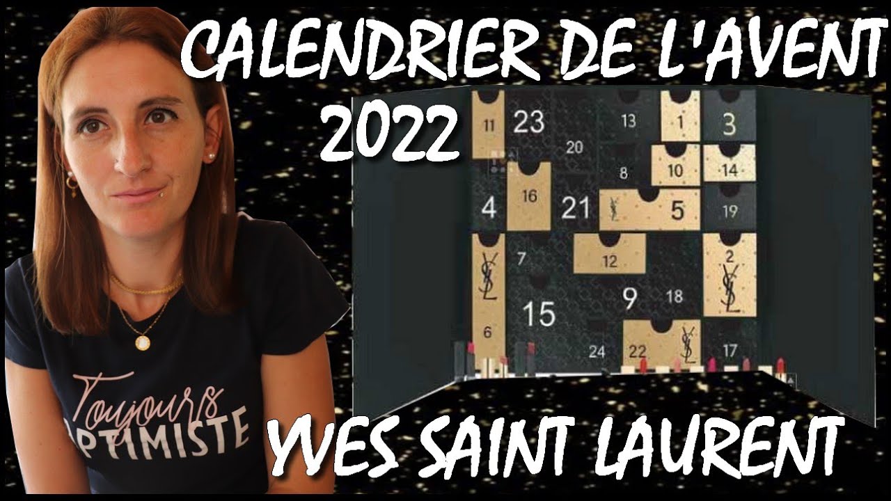 🎅CALENDRIER DE L'AVENT 2022 : YVES SAINT LAURENT ![⚠SPOILER⚠] - YouTube