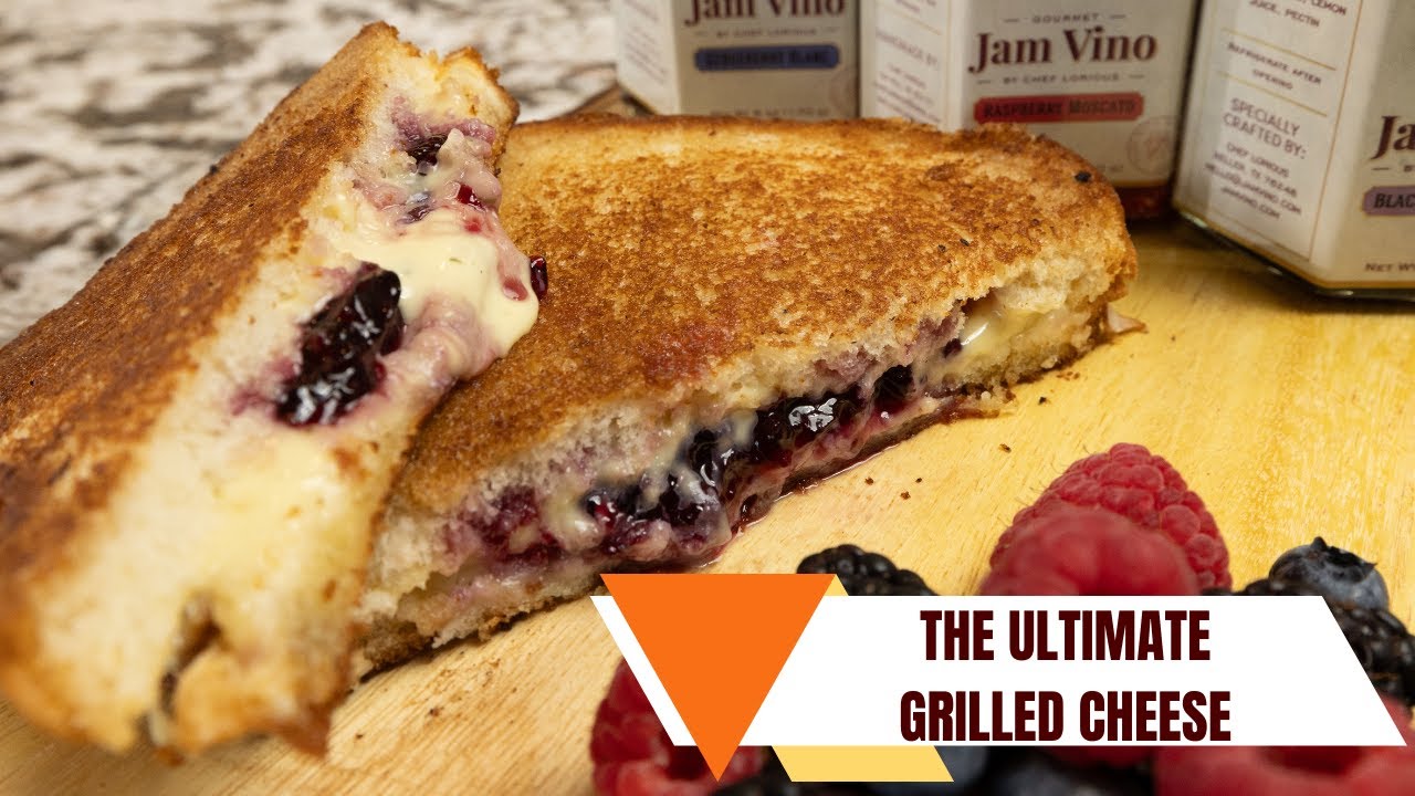 Indulge in the Ultimate Gourmet Grilled Cheese Sandwich