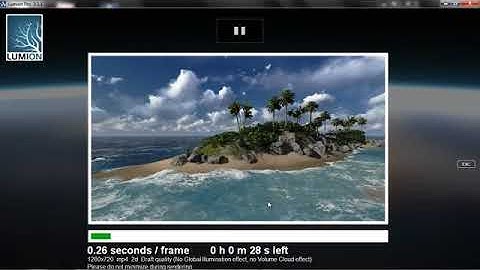 Lumion Tutorial - 01 05 Rendering A Video on Vimeo