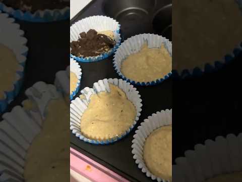 Receta de cupcakes 🧁 saludables #receta #mispastelitos #recetasfaciles #cupcakeshorts