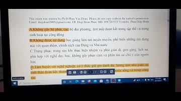28 VIDEO GIẢI ĐÁP BỘ ĐỀ TRẮC NGHIỆM CỦA QUYẾT ĐỊNH SỐ 16 2008 QĐ BGDĐT VỀ ĐẠO ĐỨC NHÀ GIÁO   DÀNH CH