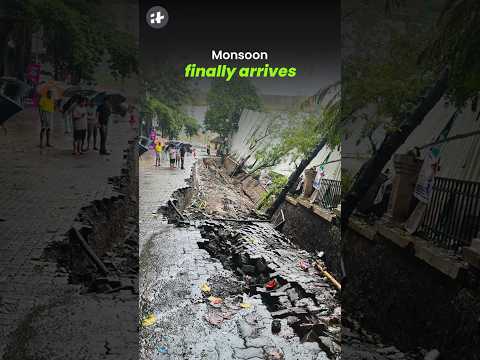 Monsoon mayhem finally hits Mumbai #shorts