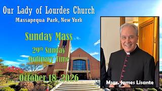 29th Sunday Ordinary Time -- October 18 2026 -- Msgr. James Lisante
