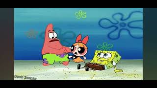 The powerpuff girls beat up Patrick
