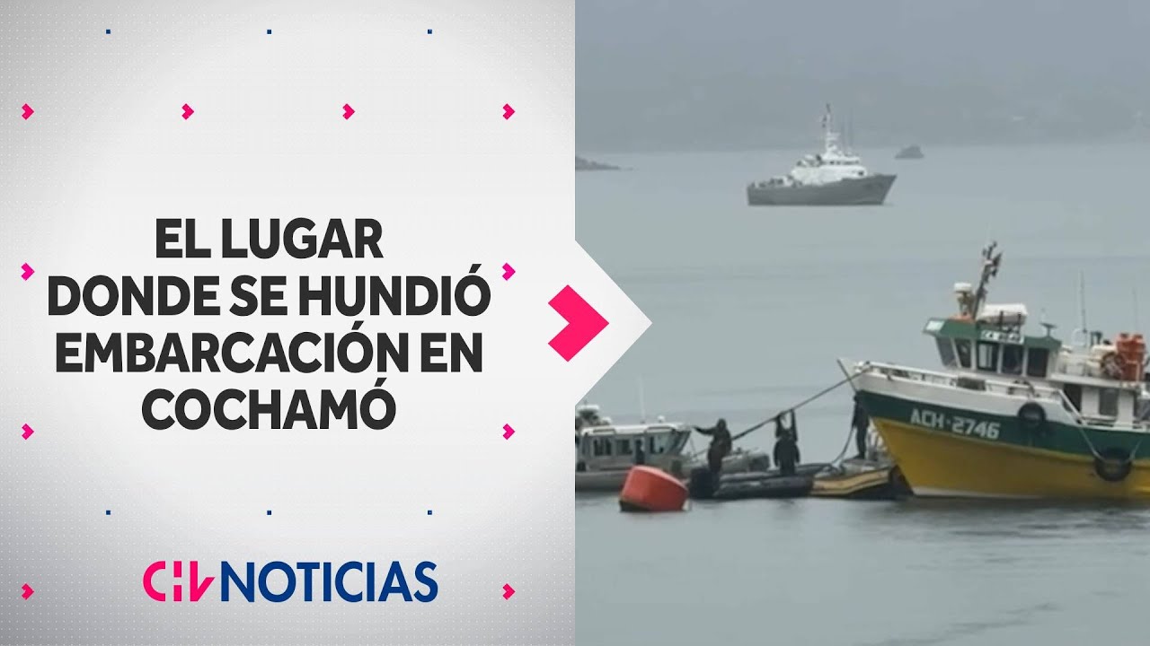 Este es el punto exacto donde se hundió la embarcación Koñimo I en Cochamó: Sigue búsqueda