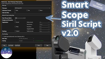 Hoe het nieuwe Siril Smart Scope Script v2.0 astrofotografie vereenvoudigt