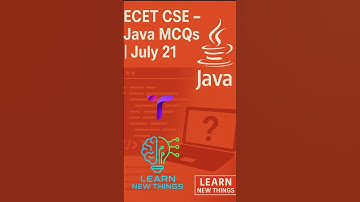 ECET 2026 CSE – 5 Java Programming MCQs | July 21 | Learn New Things