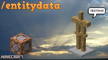 How to Use Tags with /entitydata - Minecraft Tutorial